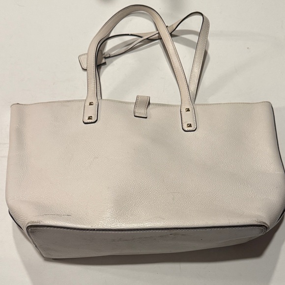 MICHAEL Michael Kors Cream Tote with Gold Accents - Picture 2 of 7